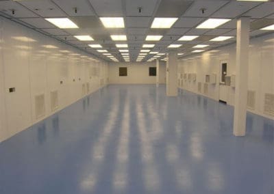 Interior of Modular Cleanroom