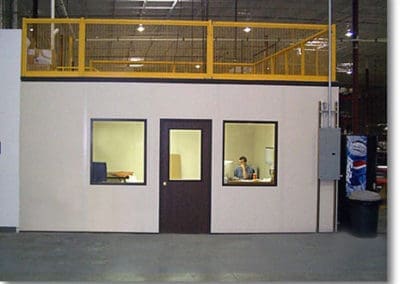 Office with Roof Designed for 100 pounds/sq. ft. Storage