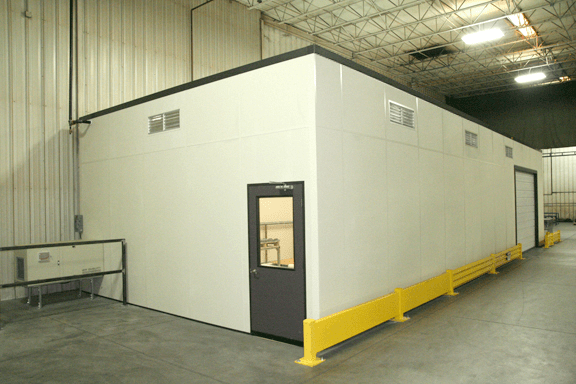 Grinding Dust Isolation Room